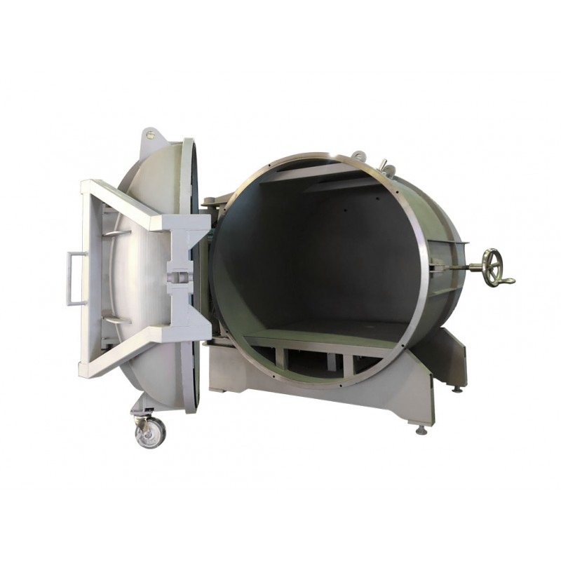 Вакуумная сушильная камера диаметр 2 м, длина 2 м (углеродистая сталь 09Г2С)