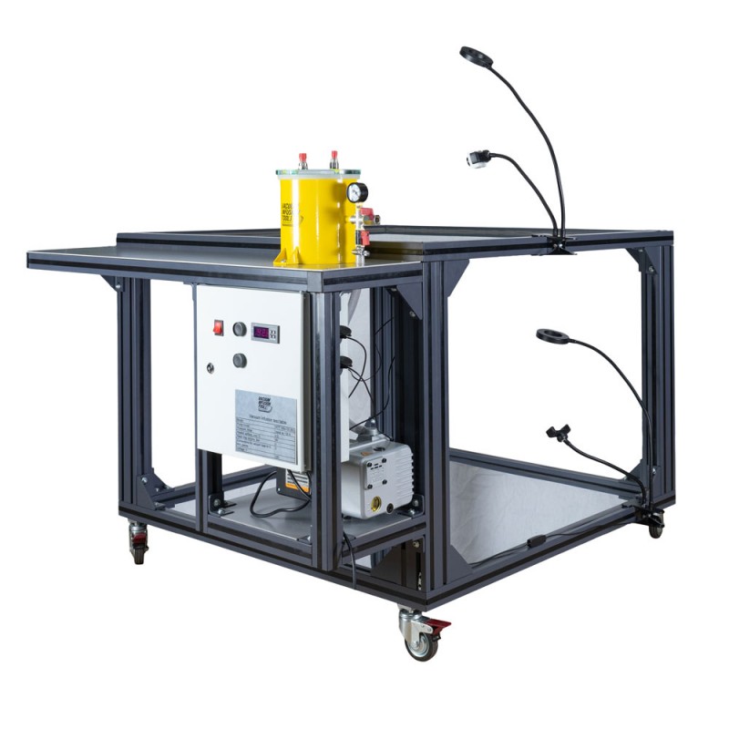 Лабораторный стол TermoTable-1000/1000/60 для вакуумной инфузии (1000х1000 мм, 60°С)