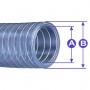 Шланг ПВХ армированный стальной проволокой, внутренний диаметр 110 мм