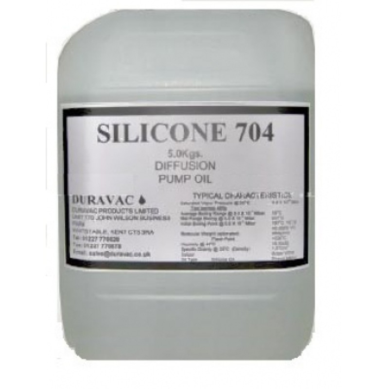 Силиконовое масло для диффузионных насосов Silicone 704 5 л
